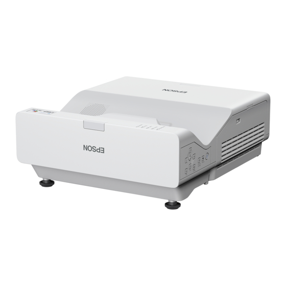 Epson EB-760Wi Guide De L'utilisateur