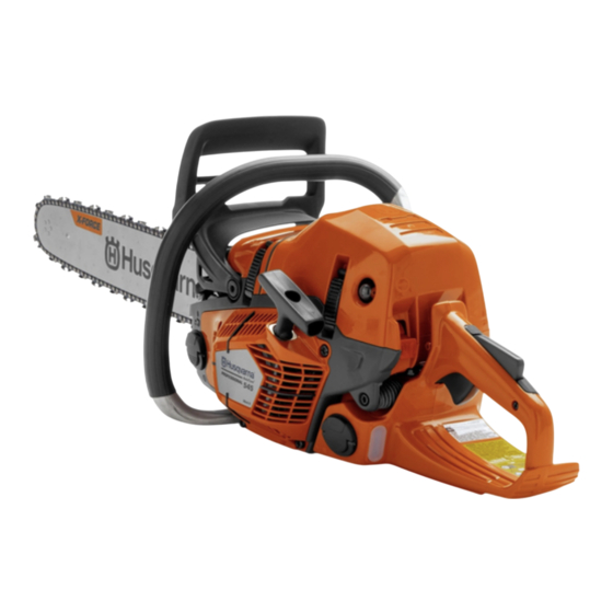 Husqvarna 545G Mark II Manuel D'utilisation