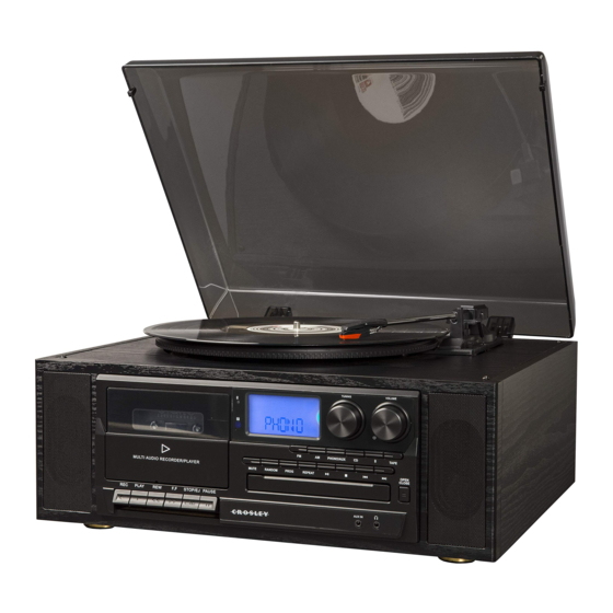 Crosley CR7010A Manuels