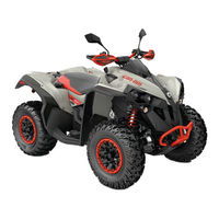 Can-Am Renegade T 2022 Serie Guide Du Conducteur