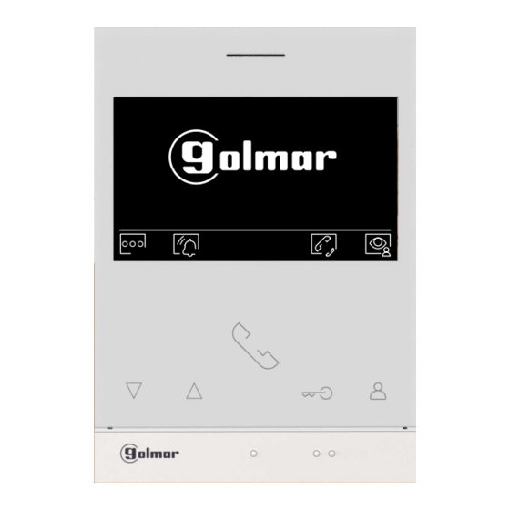 golmar ART 4 LITE/G2+ Guide Rapide