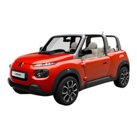 CITROEN E-MEHARI Guide D'utilisation