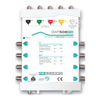 Fracarro SWP508QD Instructions D'emploi