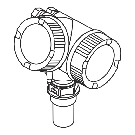 Endress+Hauser Micropilot FMR50 Instructions Condensées