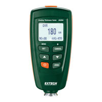 Extech Instruments CG204 Manuel D'utilisation