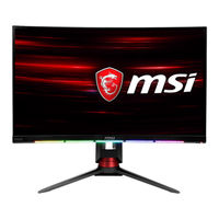 MSI Optix MPG27CQ2 Manuel D'utilisation