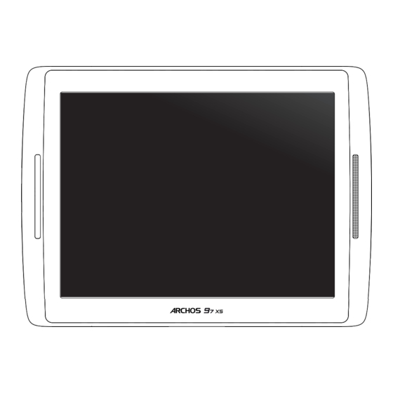 Archos 97XS Guide D'utilisation Rapide