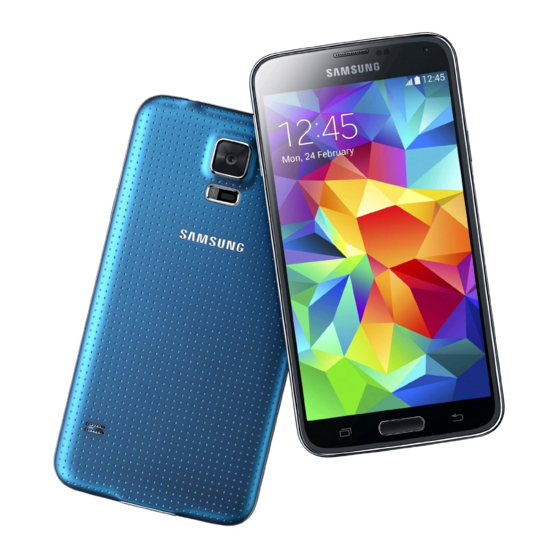 Samsung Galaxy S5 Mode D'emploi