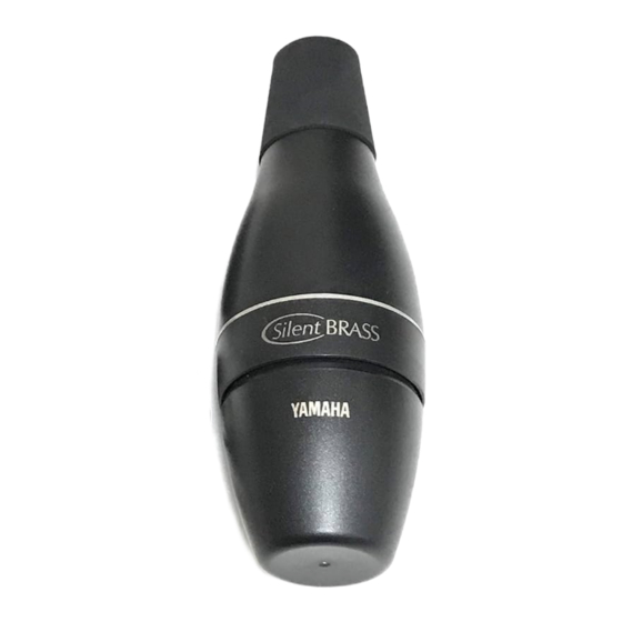 Yamaha SILENT BRASS Pickup Mute Mode D'emploi