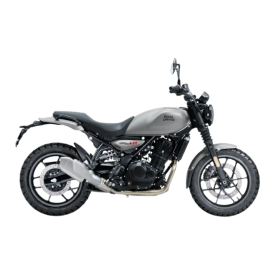 Royal Enfield GUERRILLA 450 Manuel Du Propriétaire