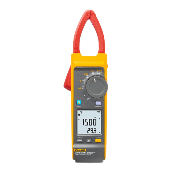 Fluke 393 Mode D'emploi
