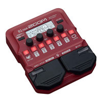 Zoom B1 FOUR Guide De Prise En Main