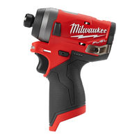 Milwaukee M12 Fuel 2553-20 Manuel De L'utilisateur