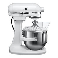 KitchenAid 5KPM5EWH Mode D'emploi