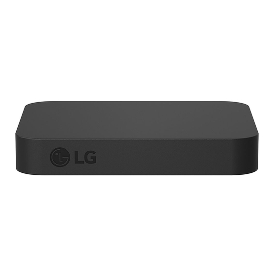 LG WOWCAST WTP3 Manuel D'utilisation