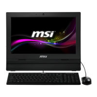 MSI Wind Top AP1612 Mode D'emploi