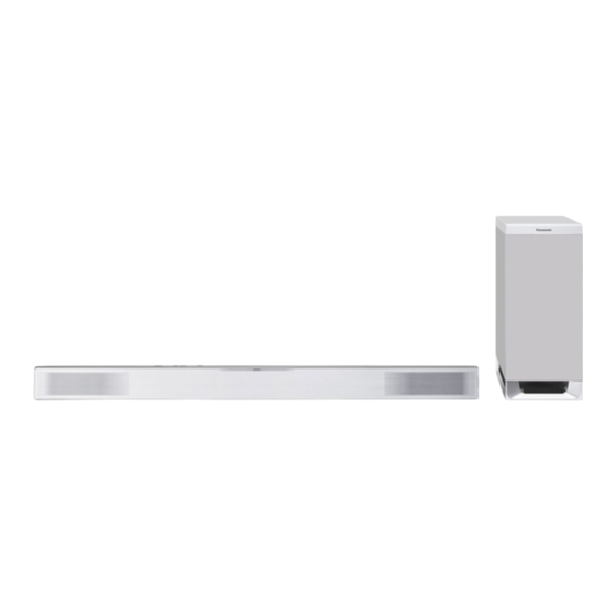 Panasonic SC-HTB527 Manuel D'utilisation