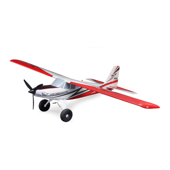 Horizon Hobby E-Flite Turbo Timber Evolution 1.5m Manuel D'utilisation