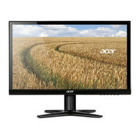 Acer G247HYU Manuel D'utilisation