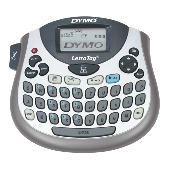 Dymo LetraTag LT100T Guide D'utilisation