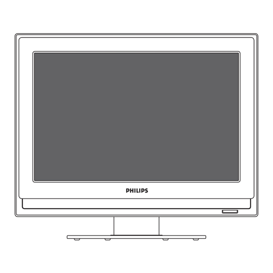 Philips PFL4322 Mode D'emploi