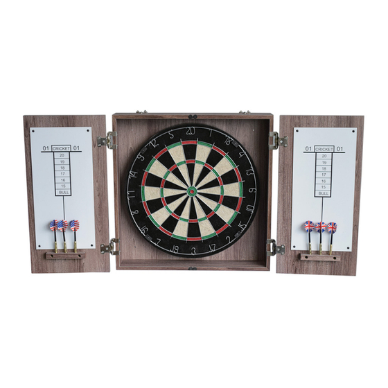 Hathaway WINCHESTER DART CABINET SET Instructions De Montage