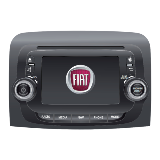 Fiat Uconnect 5 Radio Nav Manuels