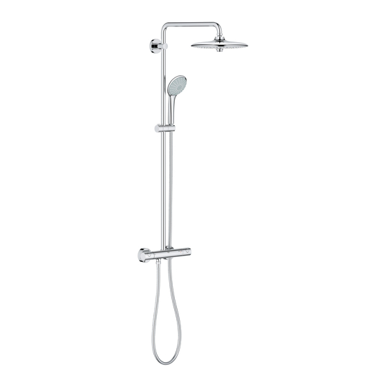 Grohe EUPHORIA SYSTEM 26 128 Mode D'emploi
