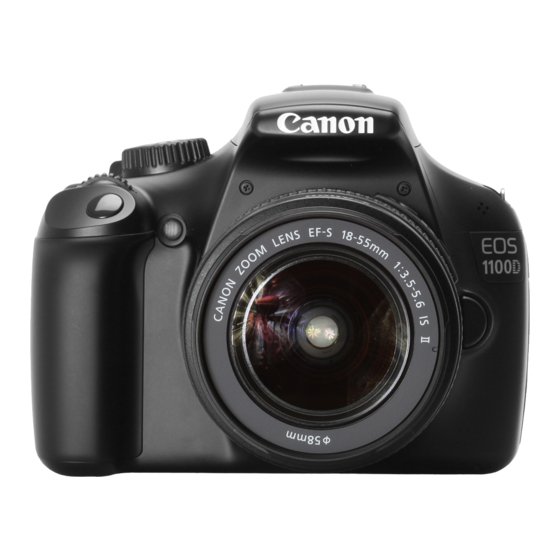 Canon EOS REBEL T3/1100D Mode D'emploi