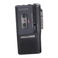 Sony Microcassette M-629V Mode D'emploi