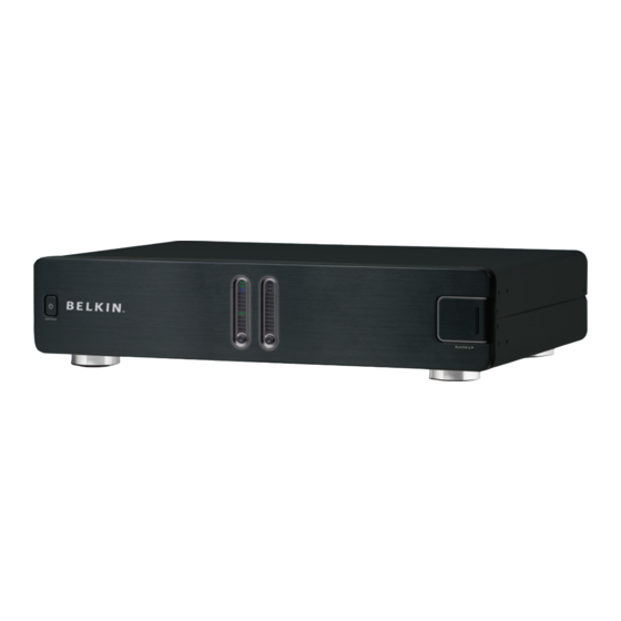 Belkin PureAV PF31 Manuel D'utilisation