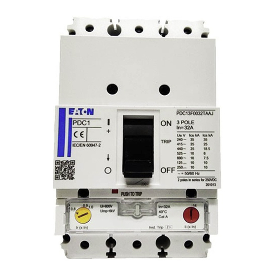 Eaton Power Defense PDC1 Mode D'emploi