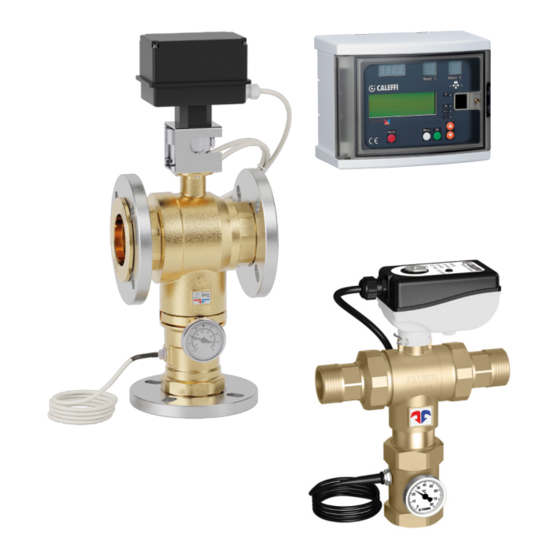 CALEFFI 6000 Série Manuel D'installation Et De Mise En Service