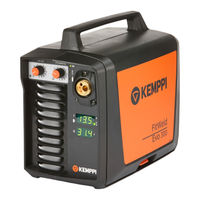 Kemppi FitWeld Evo 300 Guide De Démarrage Rapide
