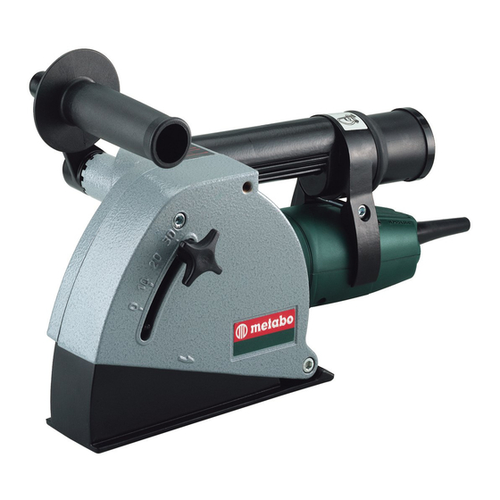 Metabo MFE 30 Notice Originale