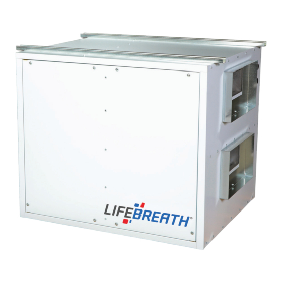 Lifebreath 455FD/DD Manuel D'installation