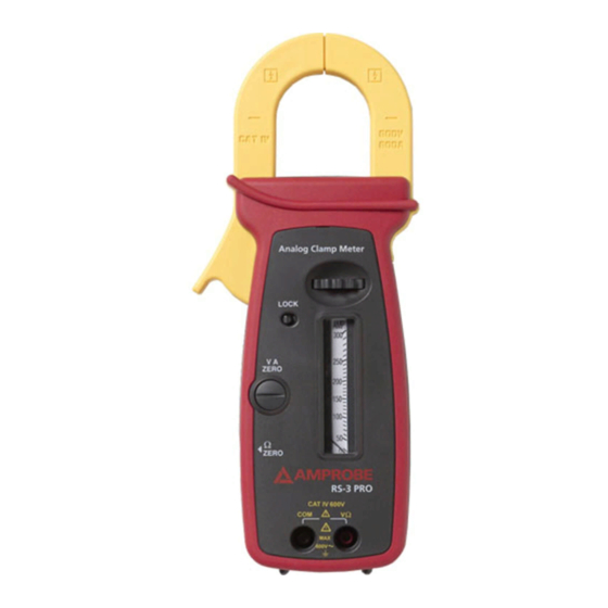 Amprobe RS-3 PRO Manuels