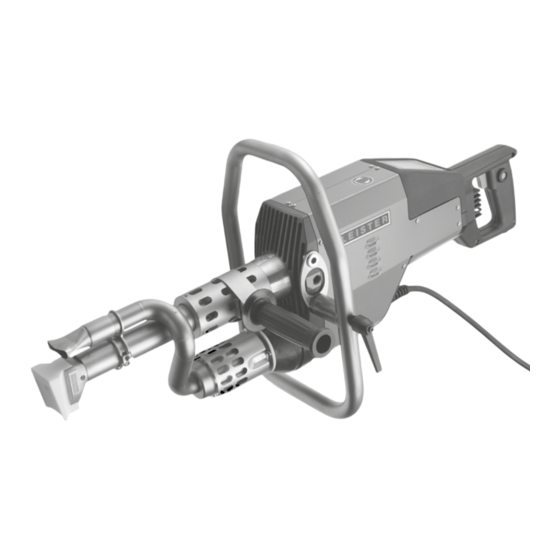 Leister WELDPLAST S6 Instructions D'utilisation