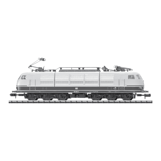 Trix MINITRIX BR 103 Manuel