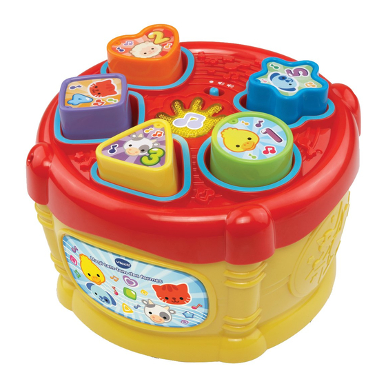 VTech baby Magi tam-tam des formes Manuel D'utilisation