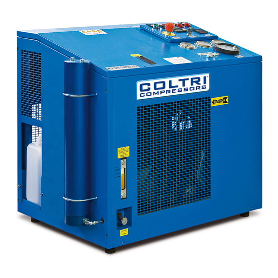 Coltri Compressors MCH-13-16-18/ET MARK1 Manuel D'utilisation