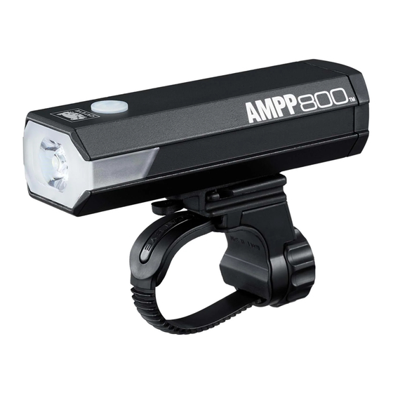 Cateye AMPP 800 Manuel