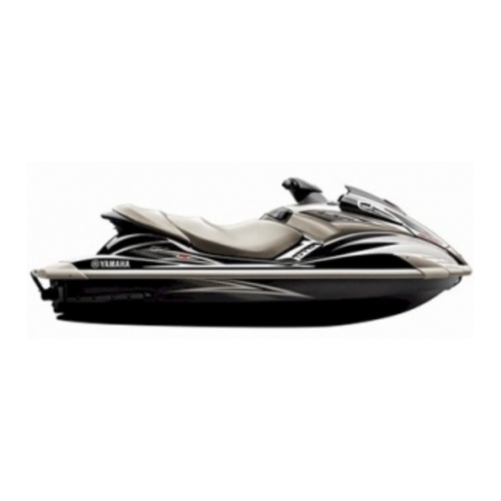 Yamaha WaveRunner FX HO 2010 Manuels