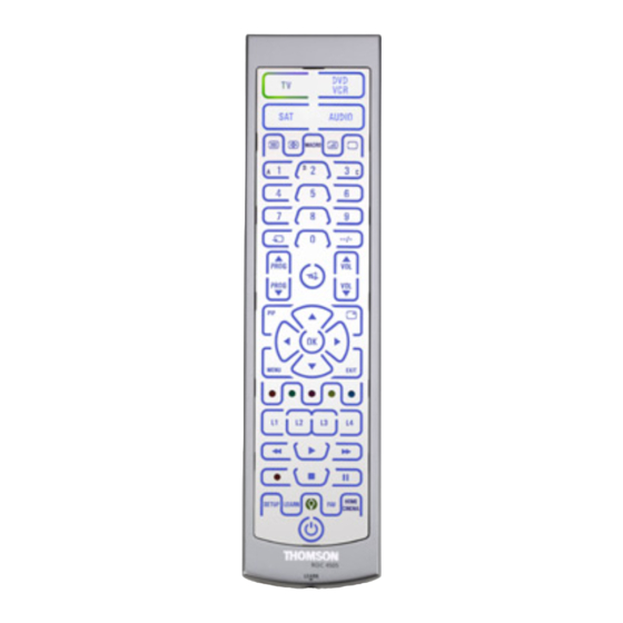 THOMSON ROC 4505 Manuel D'utilisation