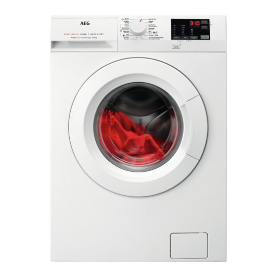 AEG L6WBJ86W Notice D'utilisation