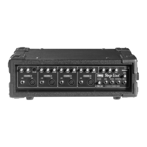 IMG STAGELINE PMX-100 Mode D'emploi