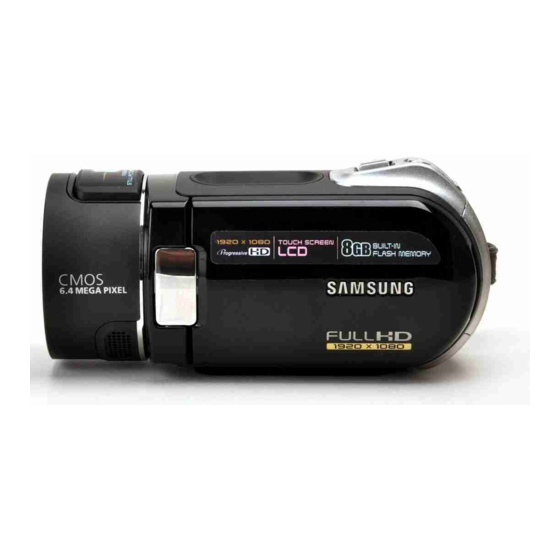 Samsung VP-HMX20C Guide De Démarrage Rapide