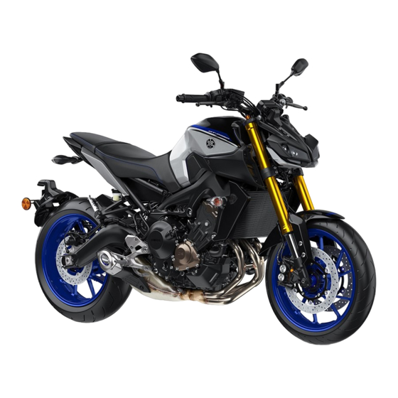 Yamaha MT-09SP Manuel Du Propriétaire