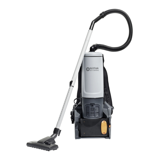 Nilfisk GD 5 Battery Mode D'emploi