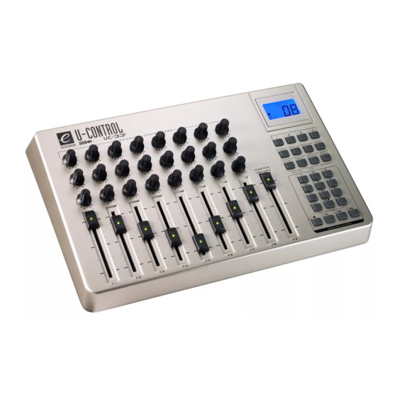 M-Audio U-Control Evolution Mode D'emploi